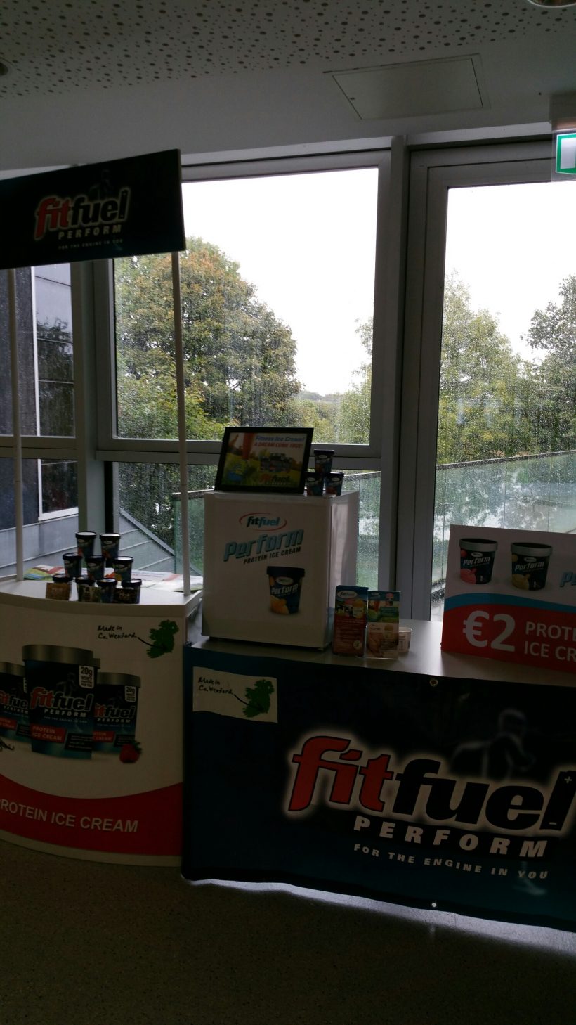 FitFuel Perform Ice Cream – Tasting at NUIG Zinc Cafe